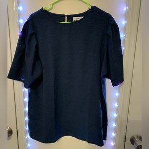 NWT navy blue Women’s blouse size 2XL